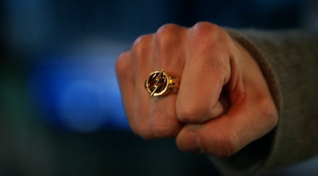THE FLASH SUPERHERO Ring Can Be Opened Comics Lightning Rings Logo Jewelry  NEW £3.86 - PicClick UK