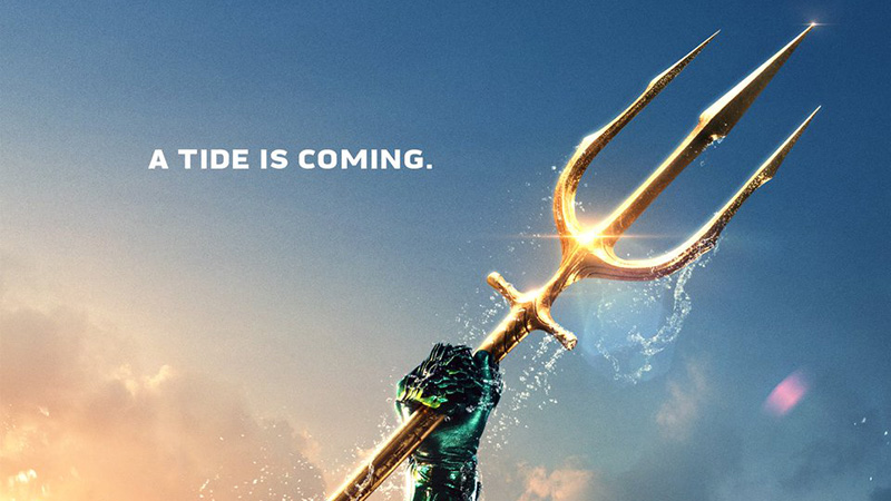 A Tide is Coming in the New Aquaman Poster