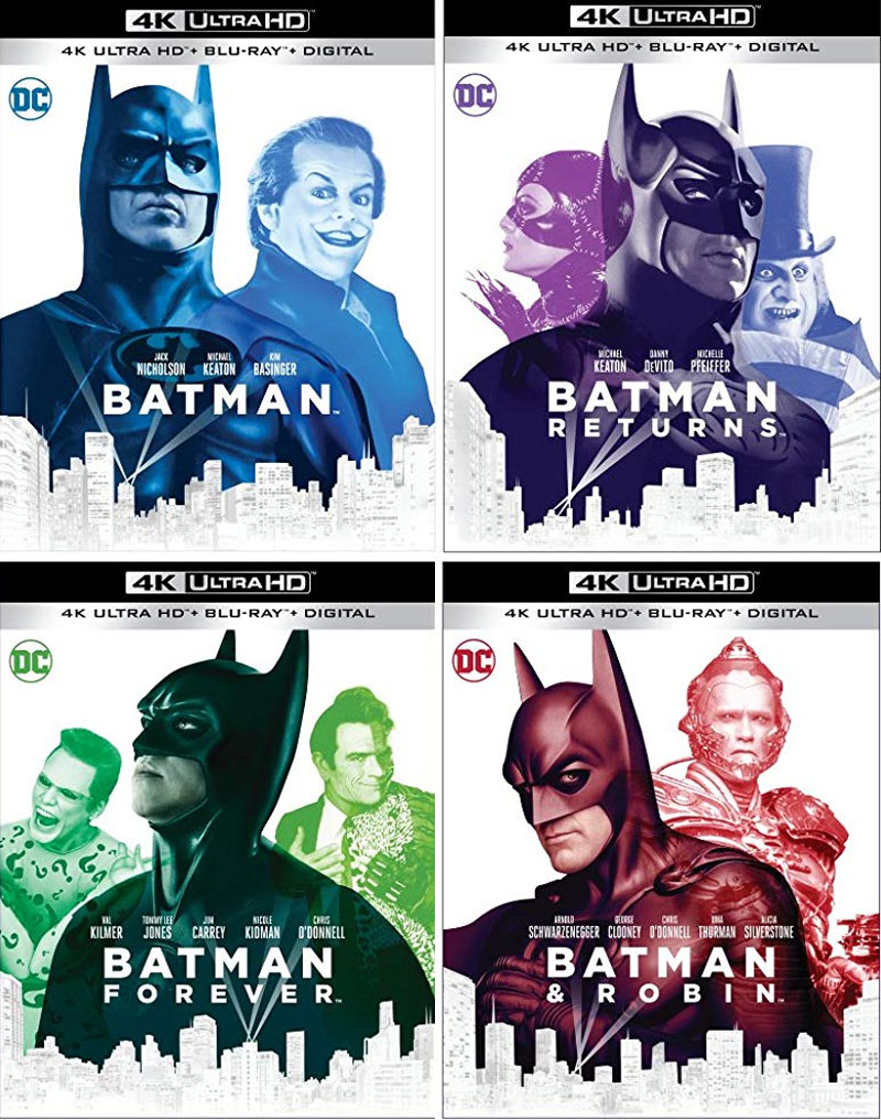 Warner Bros. Brings Classic Batman Films To 4K Blu-ray