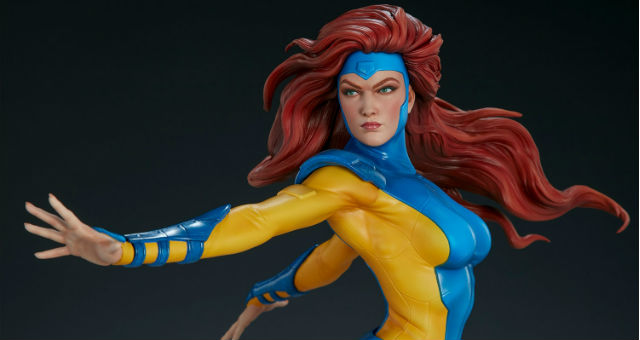 MARVEL  美少女コレクション　JEAN GREY The X-Men's Jean Grey Gets a Premium Statue From Sideshow