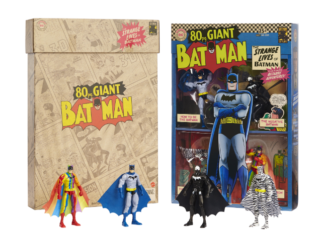 Mattel Has a Multicolored Batman Set for SDCC 2019