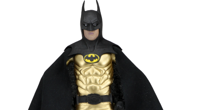 NECA Remakes Classic Kenner Gold Batman Figure
