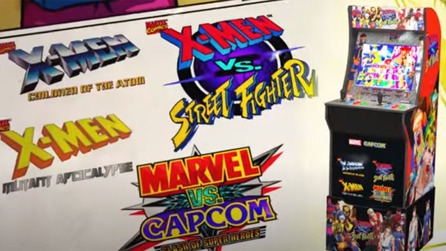 Arcade1Up X-Men vs Street Fighter, Marvel vs Capcom, and Ms. Pac-Man  Cabinets Are up for Pre-Order