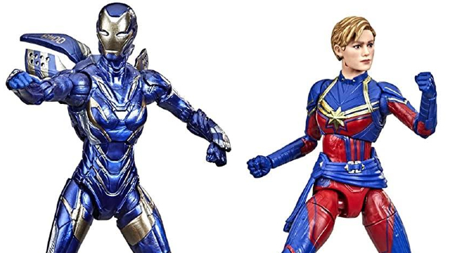 Avengers Marvel Endgame Iron Man & Marvel's Rescue Figure 2 Pack Toy  Characters from Marvel Cinematic Universe Mcu Movies