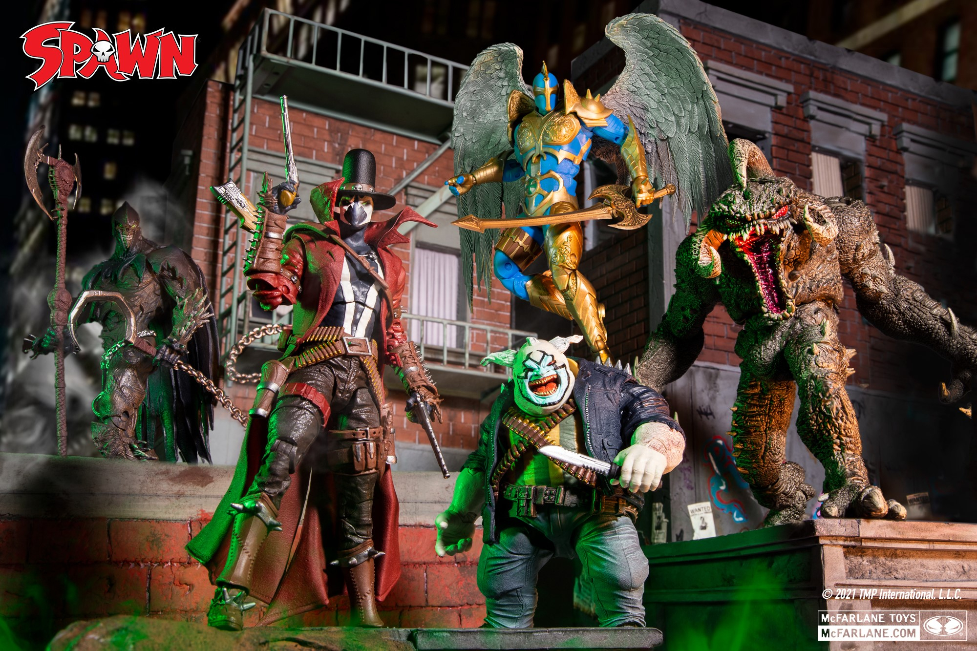 McFarlane Toys Offers First Official Image of New Spawn Figure Line