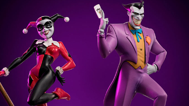 Batman: The Animated Series Harley and Joker by Iron Studios