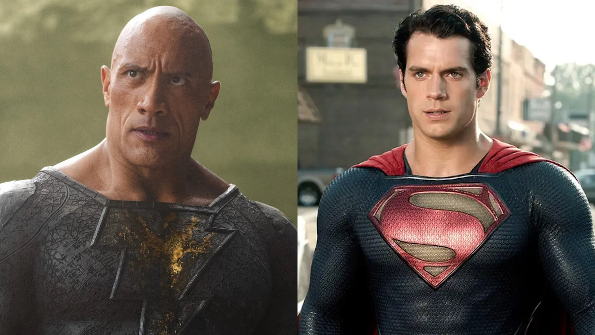 Henry Cavill Superman Rumored For Black Adam 2 With Dwayne Johnson
