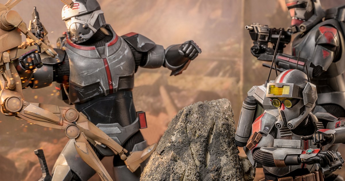 Wrecker and Tech Join Hot Toys' The Bad Batch Figure Lineup