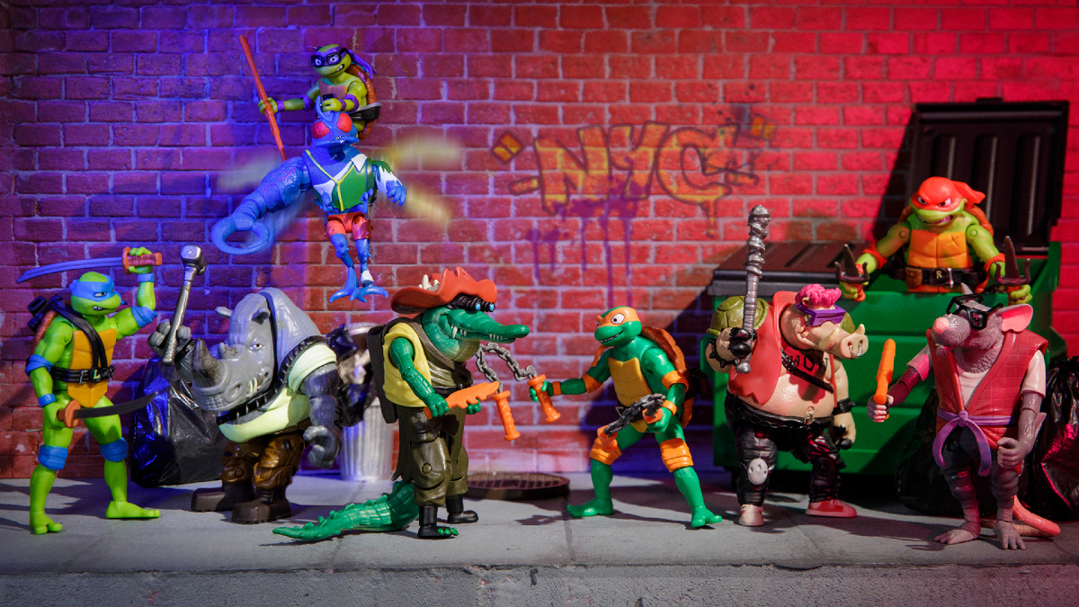 Characters of Teenage Mutant Ninja Turtles: Mutant Mayhem