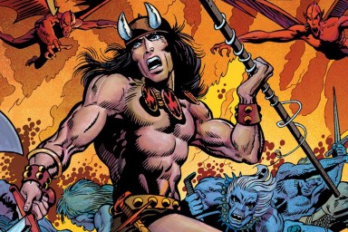 Conan the Barbarian Marvel Comics Cover by Barry Windsor-Smith