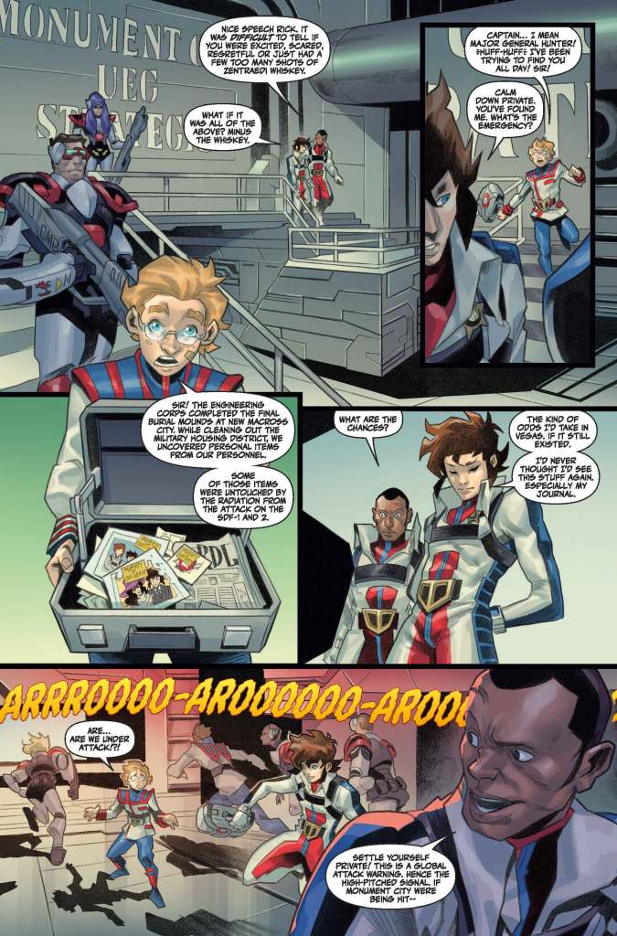 Robotech Rick Hunter Preview Page 4