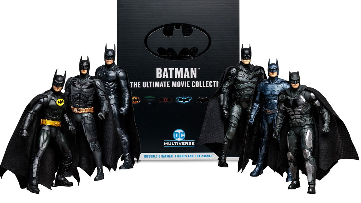 McFarlane Toys Batman 6-Pack Includes First Clooney, Kilmer Figures ...
