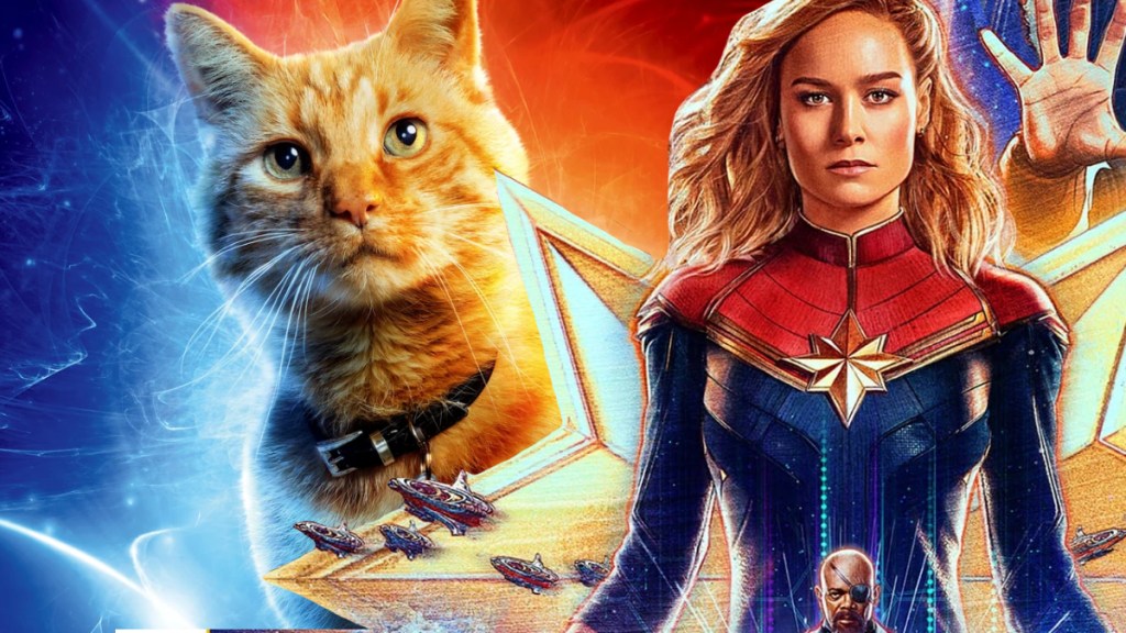 The Marvels Brie Larson Goose