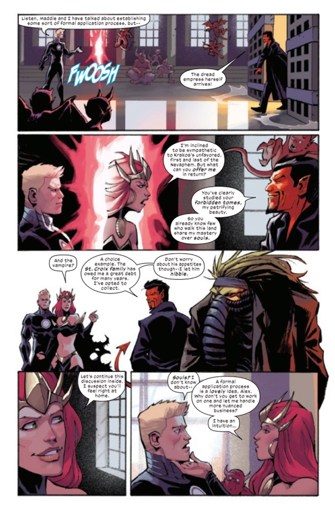 Dark X-Men #1 Havok Has Problems With Limbo