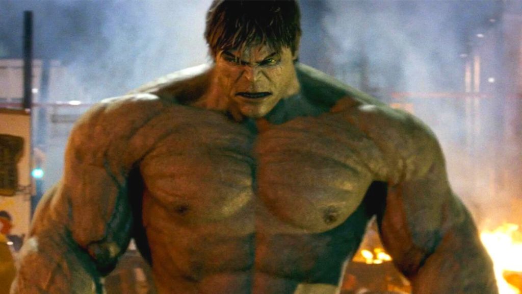 The Incredible Hulk, ready to smash