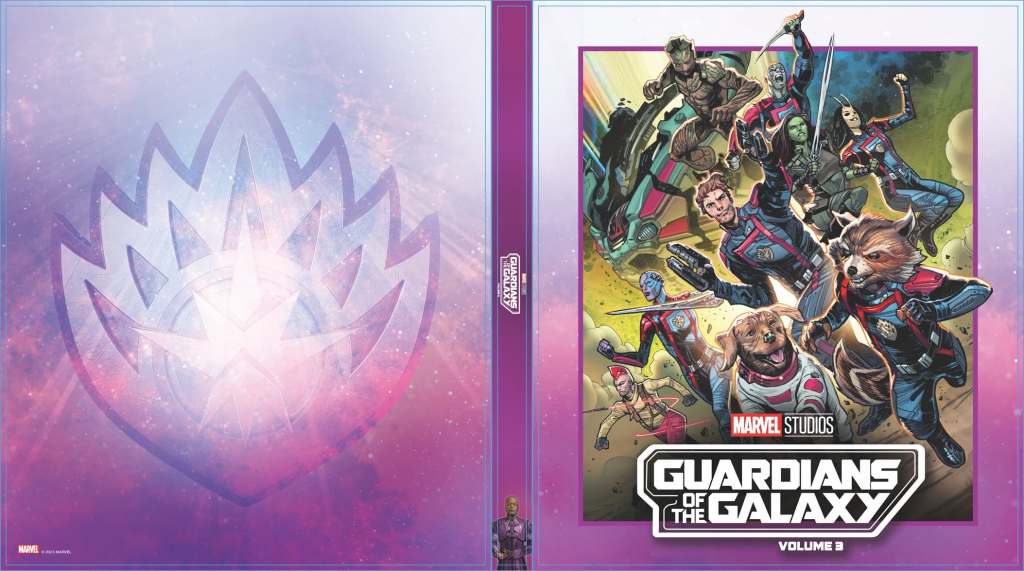 GotG Vol. 3 Gets Printable Blu-ray Cover From Marvel Artists