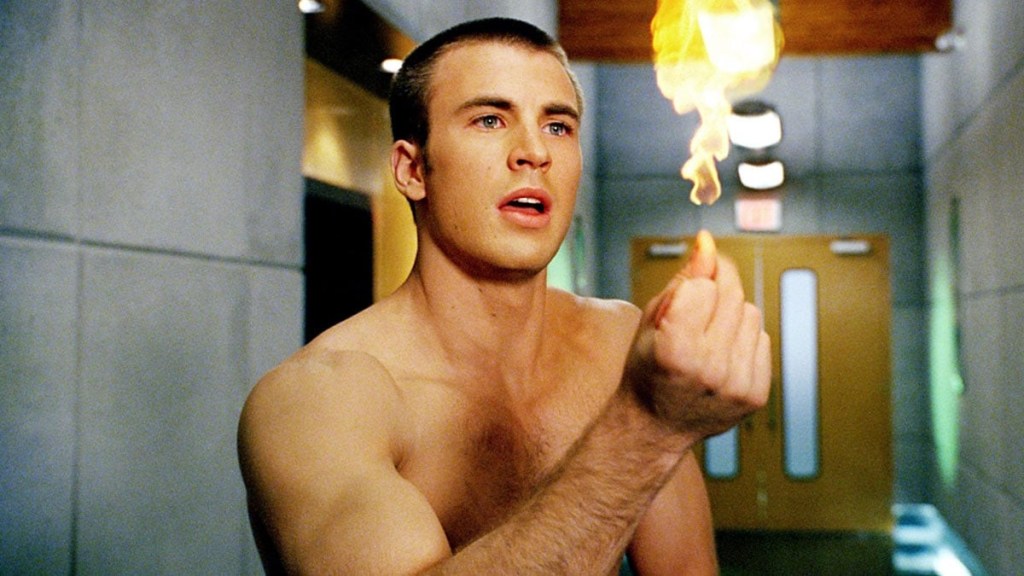 Chris Evans as Johnny Storm The Human Torch in Fox Fantastic Four