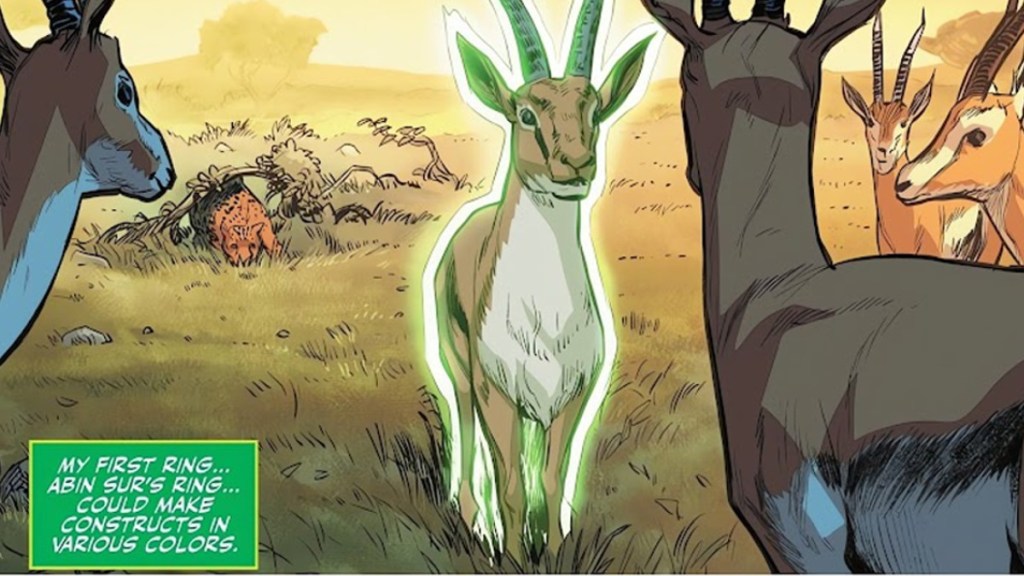 Hal Jordan creates real holograms in Green Lantern 2023 #3