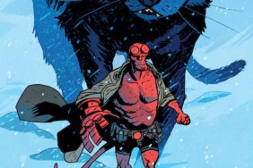 Matt Smith's cover art for Hellboy Winter Special: The Yule Cat