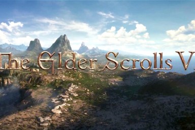 The Elder Scrolls VI key art and logo.