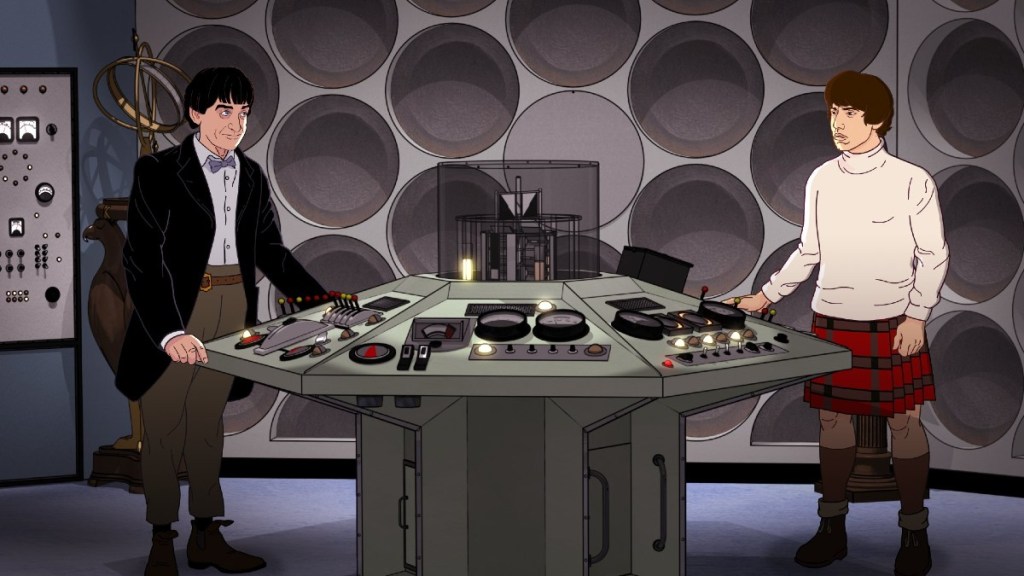 Doctor Who The Wheel In Space Animated