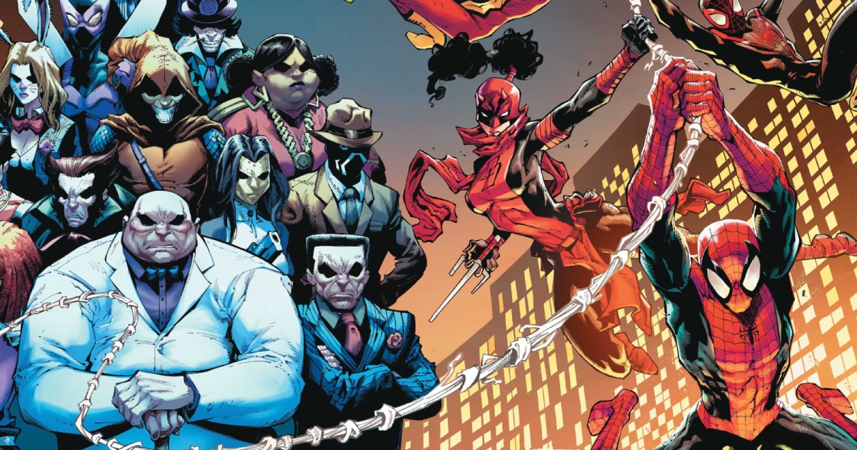 Gang War Marvel Reveals New Promo Art for SpiderMan Event