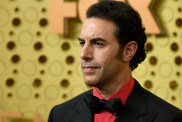 Sacha baron Cohen on the red carpet