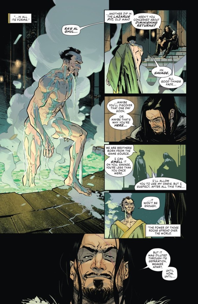 Ra's Al Ghul and Vandal Savage in Batman #138