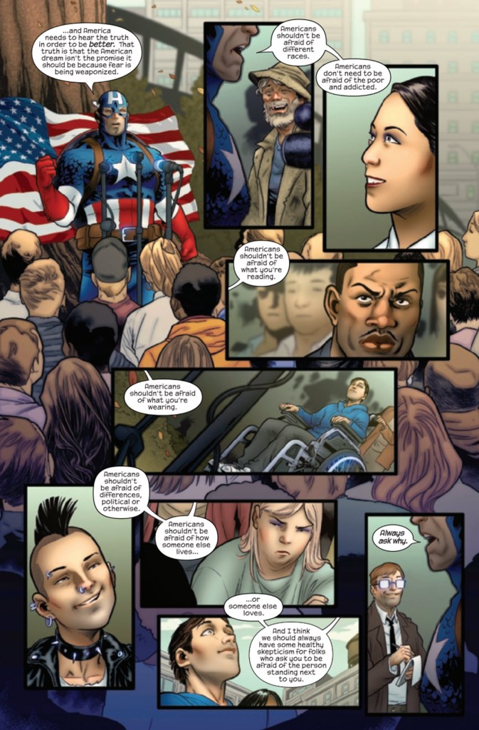 Steve Rogers Gives Inspiring Speech in Uncanny Avengers #3