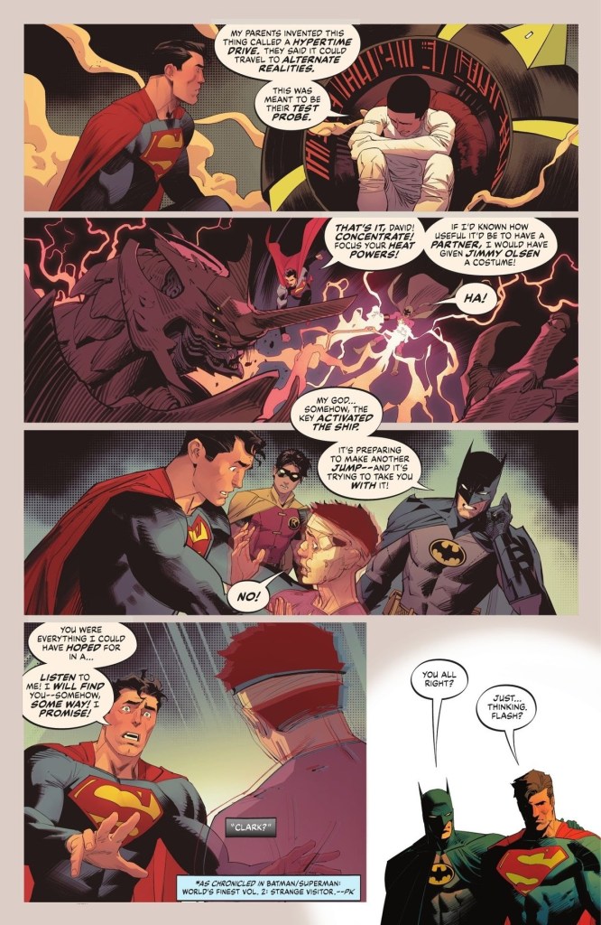 Story of Boy Thunder from Superman Batman World's Finest #20