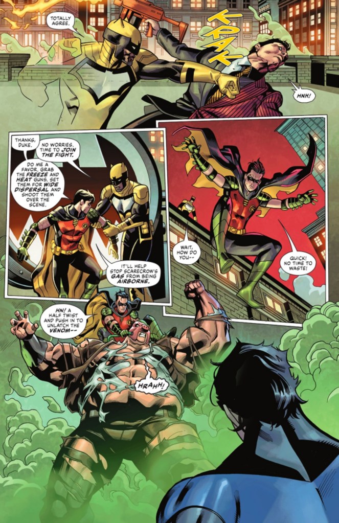 Tim Drake Robin Leads Fight in Gotham War Finale