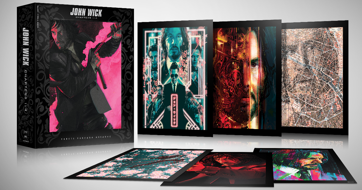 John Wick Chapters 14 Collection Review A Stylish Bluray Set Comic