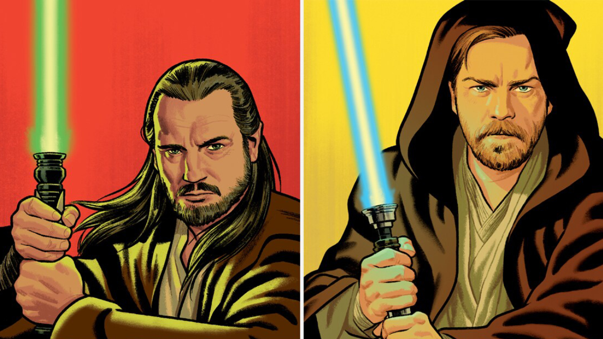 Comic Review - Qui-Gon Jinn and His Padawan Travel to to a Moon of Darkness  in Star Wars: Obi-Wan #2 
