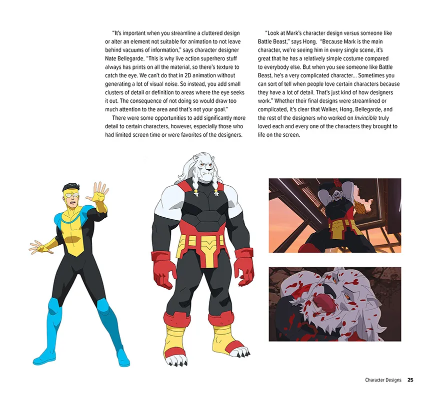 The Art of Invincible Season 1 Preview Revealed