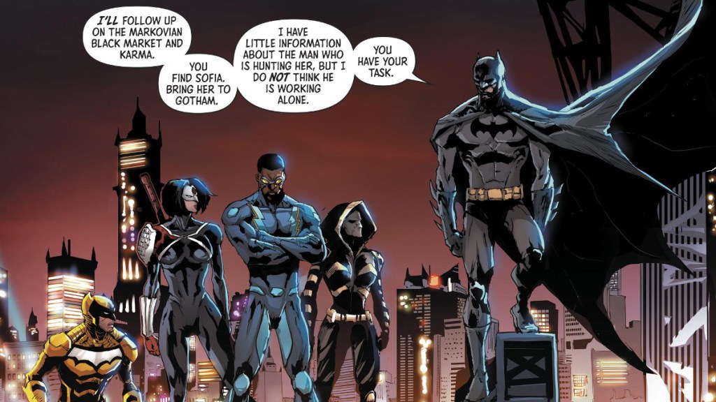 Batman and the Outsiders DC Rebirth