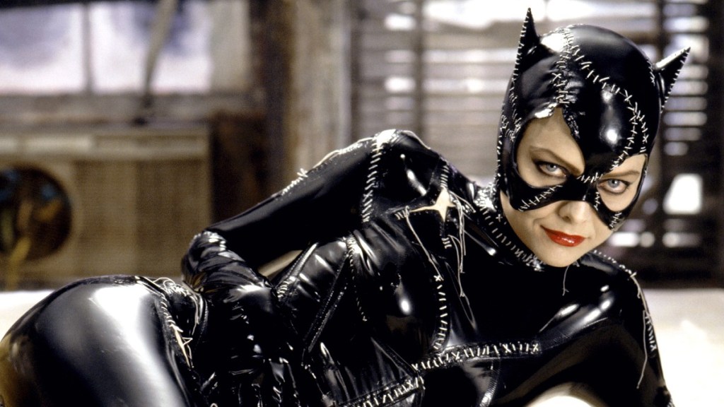 Michelle Pfeiffer as Catwoman Selina Kyle in Batman Returns