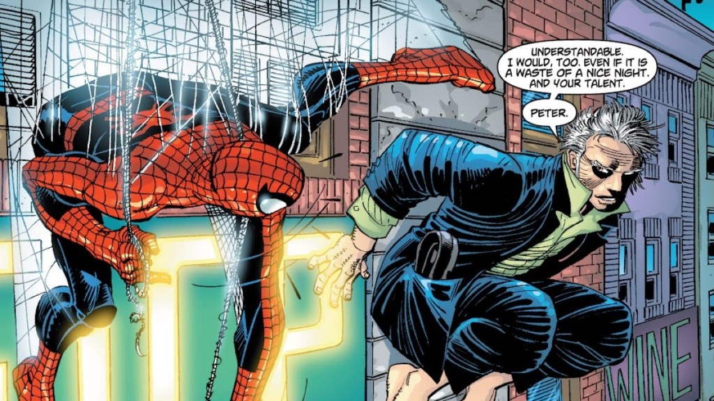 Spider-Man meets Ezekiel Sims