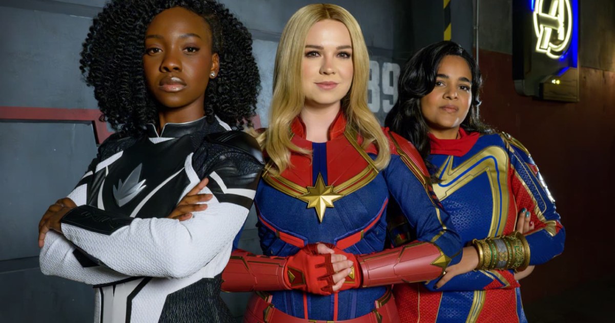 The Marvels Make Their Way to Disney's Avengers Campus