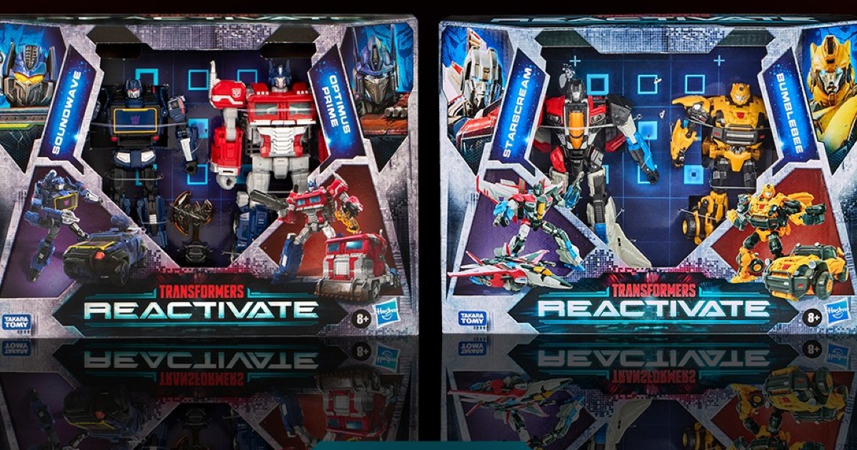 Transformers Reactivate Premium GameBased Figure TwoPacks
