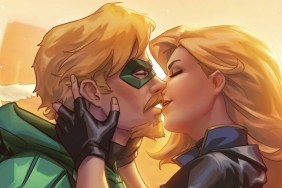 Black Canary Kisses Green Arrow by Ejikure