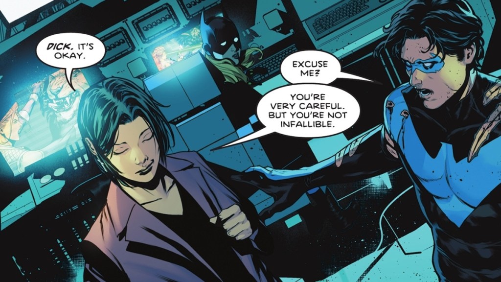 Bridget Clancy Knows Dick Grayson is Nightwing