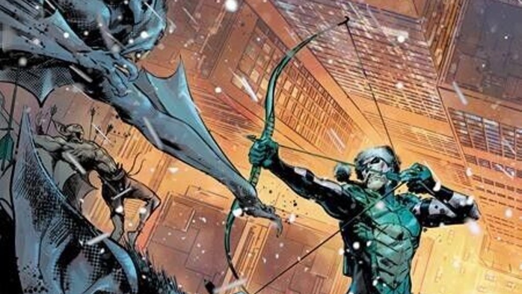 Green Arrow in Batman Santa Claus Silent Knight #2 Cover cropped