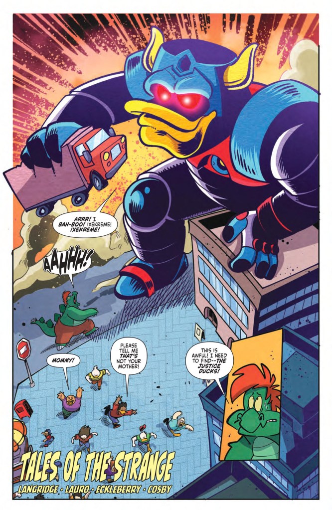 Justice Ducks #1 Page 1