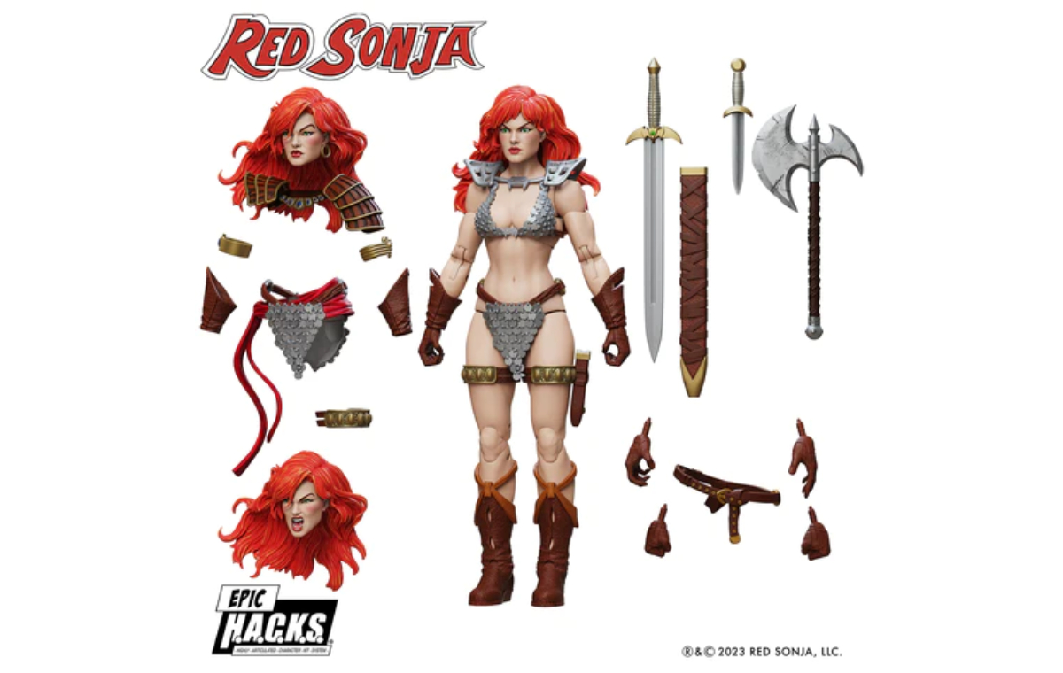 50th Anniversary Red Sonja 6-Inch Figure by Boss Fight Studios