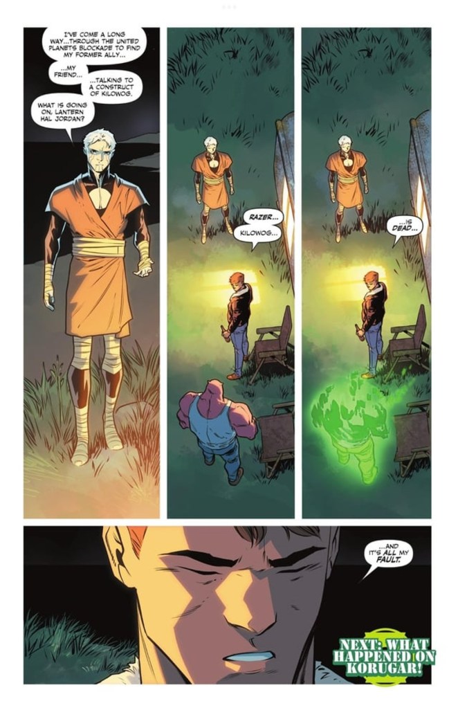 Razer appears in Green Lantern #6
