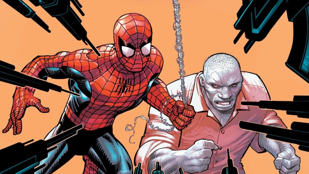 Spider-Man and Tombstone in Gang War