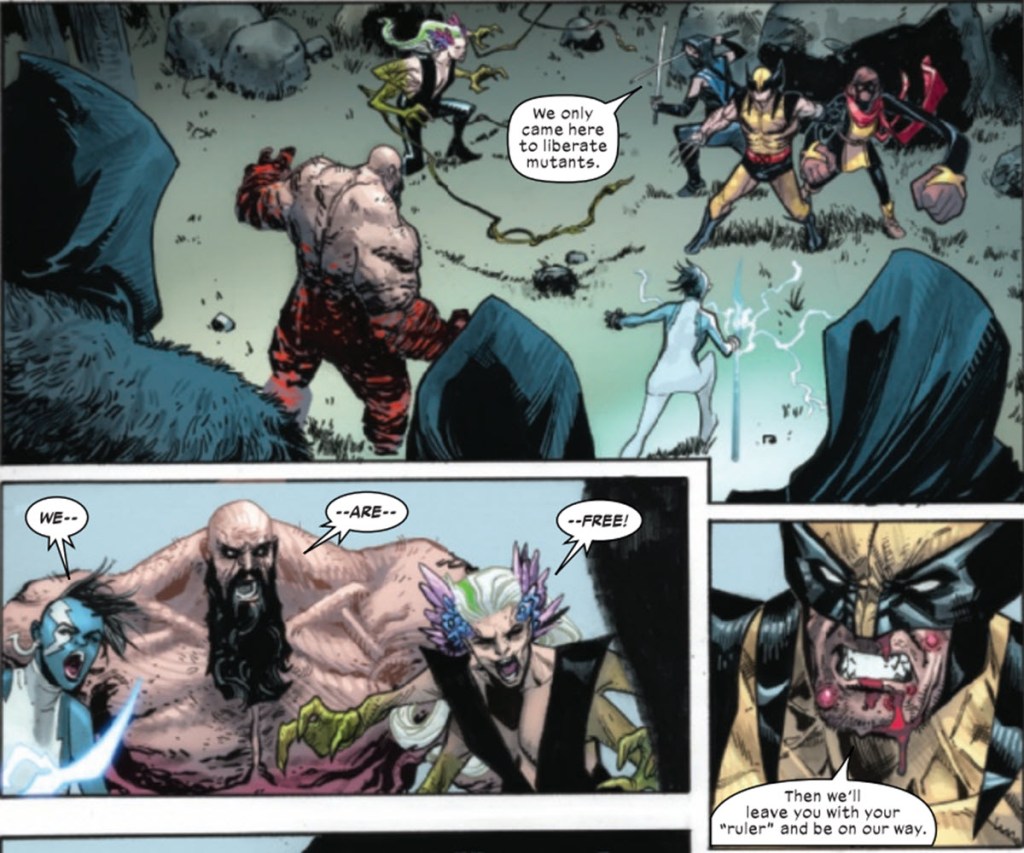 X-Men Fight House of Doom