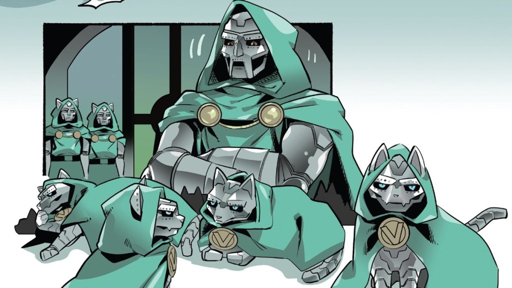 Doctor Doom and his cats