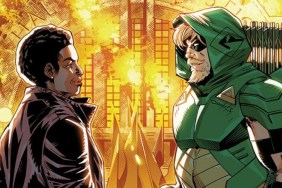 Green Arrow and Amanda Waller