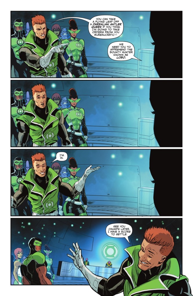 Guy Gardner in Green Lantern #7